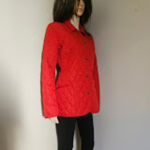 Steve & Barry’s Women’s Red Jacket Quilted Size M - Picture 1 of 9